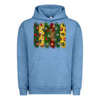Pigment Pebble Blue christmas brushstroke Urban Hoodie - BundleAndBundleShop