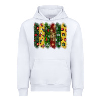 White christmas brushstroke Urban Hoodie - BundleAndBundleShop