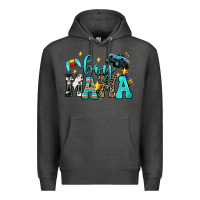 Charcoal Heather boy mama Premium Hoodie - AdoDesignShop
