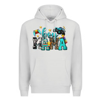 Dove Grey boy mama Premium Hoodie - AdoDesignShop