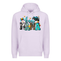 Lilac boy mama Premium Hoodie - AdoDesignShop