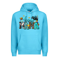 Ocean Blue boy mama Premium Hoodie - AdoDesignShop