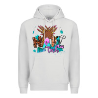 Dove Grey nail tech Premium Hoodie - AdoDesignShop