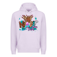 Lilac nail tech Premium Hoodie - AdoDesignShop