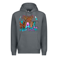 Rock nail tech Premium Hoodie - AdoDesignShop