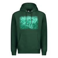 Sports Green green glitter background Premium Hoodie - JahusDesignShop