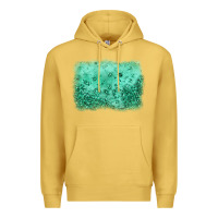 Antique Gold green glitter background Premium Hoodie - JahusDesignShop