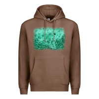 Chestnut green glitter background Premium Hoodie - JahusDesignShop