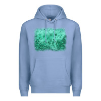 Colony Blue green glitter background Premium Hoodie - JahusDesignShop