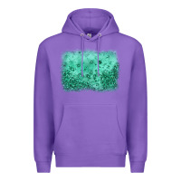 Purple green glitter background Premium Hoodie - JahusDesignShop