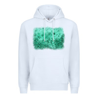 White green glitter background Premium Hoodie - JahusDesignShop