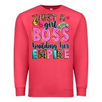 Cardinal just a girl boss building her empire Premium Sweatshirt - texasbilliewilder