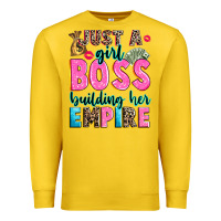 Lemon just a girl boss building her empire Premium Sweatshirt - texasbilliewilder