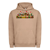 Pigment Burro christmas with christmas cross libbey glass Urban Hoodie - BundleAndBundleShop