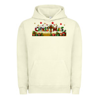 Pigment Pistachio christmas with christmas cross libbey glass Urban Hoodie - BundleAndBundleShop