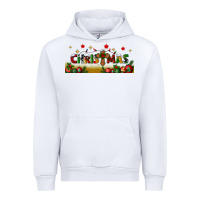 White christmas with christmas cross libbey glass Urban Hoodie - BundleAndBundleShop