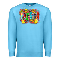 Ocean Blue taco fiesta Premium Sweatshirt - Zillion Design Studio