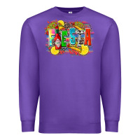 Purple taco fiesta Premium Sweatshirt - Zillion Design Studio