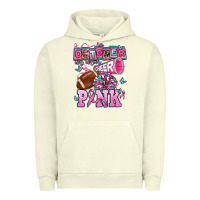 Pigment Pistachio in october we wear cheer pink football Urban Hoodie - AdoDesignShop