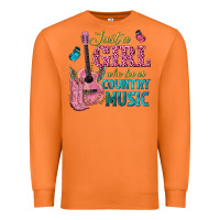 Carrot just a girl who loves country music Premium Sweatshirt - texasbilliewilder