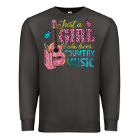 Smoke just a girl who loves country music Premium Sweatshirt - texasbilliewilder