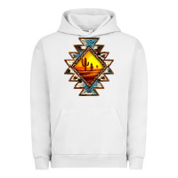 Pigment Lunar Rock cowhide leopard sunset aztec Urban Hoodie - JahusDesignShop