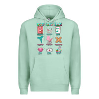 Seafoam nurse god says i am  nurse elements Premium Hoodie - AdoDesignShop