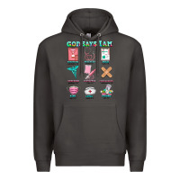 Smoke nurse god says i am  nurse elements Premium Hoodie - AdoDesignShop