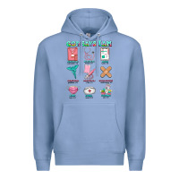 Colony Blue nurse god says i am  nurse elements Premium Hoodie - AdoDesignShop