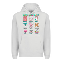 Dove Grey nurse god says i am  nurse elements Premium Hoodie - AdoDesignShop