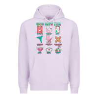 Lilac nurse god says i am  nurse elements Premium Hoodie - AdoDesignShop