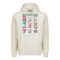 Oatmeal Heather nurse god says i am  nurse elements Premium Hoodie - AdoDesignShop