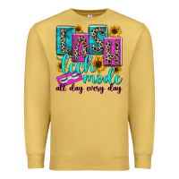 Antique Gold lash tech mode all day every day Premium Sweatshirt - texasbilliewilder