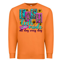 Carrot lash tech mode all day every day Premium Sweatshirt - texasbilliewilder