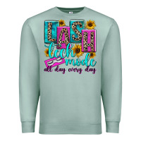 Seafoam lash tech mode all day every day Premium Sweatshirt - texasbilliewilder
