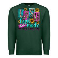 Sports Green lash tech mode all day every day Premium Sweatshirt - texasbilliewilder