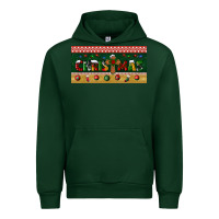 Forest Green christmas with cross license plate Urban Hoodie - BundleAndBundleShop