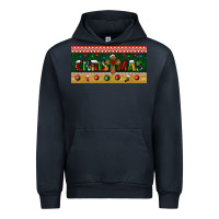 Navy christmas with cross license plate Urban Hoodie - BundleAndBundleShop