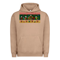 Pigment Burro christmas with cross license plate Urban Hoodie - BundleAndBundleShop