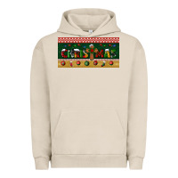 Pigment French Oak christmas with cross license plate Urban Hoodie - BundleAndBundleShop