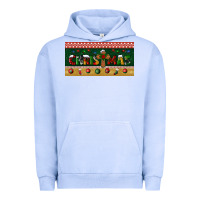 Pigment Grape Ice christmas with cross license plate Urban Hoodie - BundleAndBundleShop