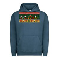 Pigment Midnight Navy christmas with cross license plate Urban Hoodie - BundleAndBundleShop