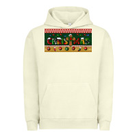 Pigment Pistachio christmas with cross license plate Urban Hoodie - BundleAndBundleShop