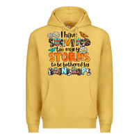 Antique Gold i have survived to may storms to be bothered by ra Premium Hoodie - AdoDesignShop
