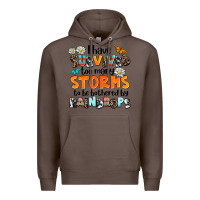 Coffee i have survived to may storms to be bothered by ra Premium Hoodie - AdoDesignShop