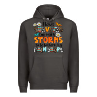Smoke i have survived to may storms to be bothered by ra Premium Hoodie - AdoDesignShop
