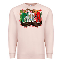 Pale Pink papa mexico Premium Sweatshirt - Zillion Design Studio