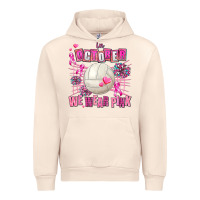 Sandshell in october we wear pink volleyball Urban Hoodie - AdoDesignShop