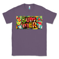 Lavender summer with fruits license plate Classic Tee - BarkalooDesign