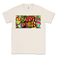 Natural summer with fruits license plate Classic Tee - BarkalooDesign